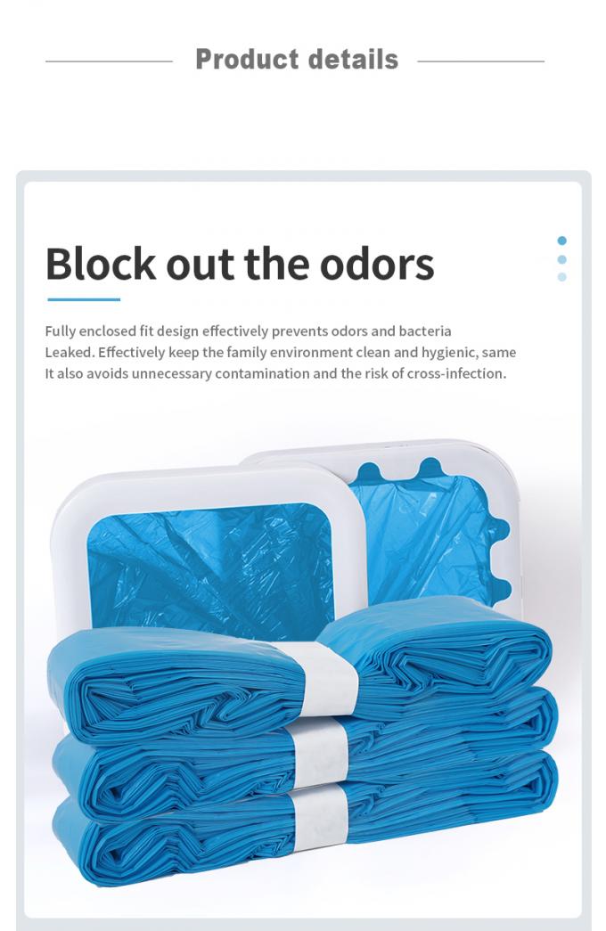 กระเป๋าสะพายของแมว HDPE ขนาด 26 ซม สีฟ้า 4