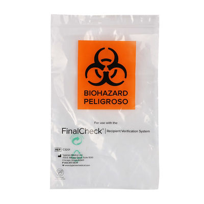 กระเป๋าสะพาย Zip-Lock ที่ทนทาน ไม่มี Bpa สําหรับการทํางานทางการแพทย์และยาวนาน