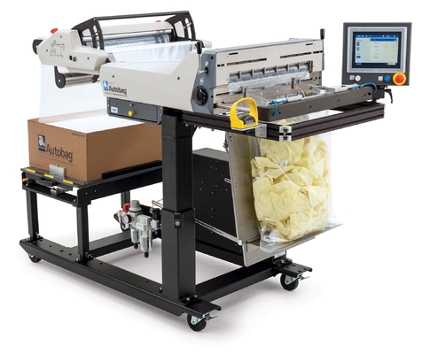 พัดลมพับ LDPE ก่อนเปิดถุงสำหรับ Autobag Wide Bagging System